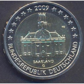 GERMANY 2 Euro 2009 G Saarland