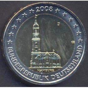 GERMANY 2 Euro 2008 J Hamburg