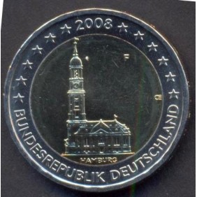 GERMANY 2 Euro 2008 F Hamburg