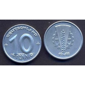 DDR 10 Pfennig 1948