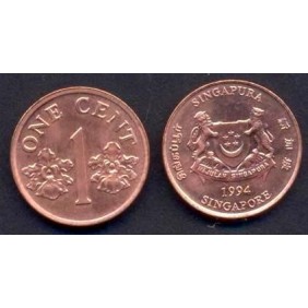 SINGAPORE 1 Cent 1994