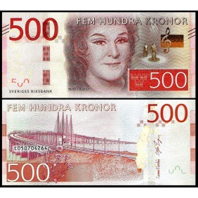 SWEDEN 500 Kronor 2016