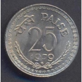 INDIA 25 Paise 1979 H