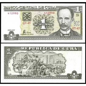 CUBA 1 Peso 2008