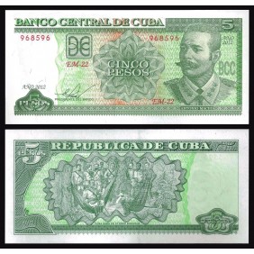 CUBA 5 Pesos 2012
