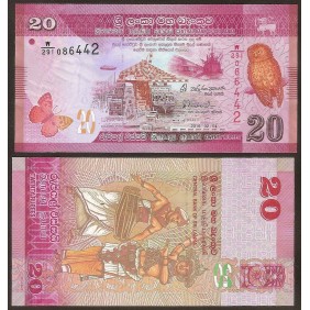 SRI LANKA 20 Rupees 2015