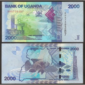 UGANDA 2000 Shillings 2015