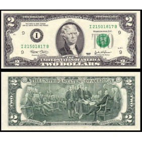 USA 2 Dollars 2003 Series  I