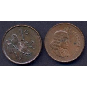 SOUTH AFRICA 1 Cent 1967 Afr.