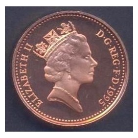 GREAT BRITAIN 1 Penny 1995...