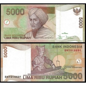 INDONESIA 5000 Rupiah...