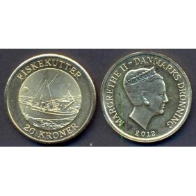 DENMARK 20 Kroner 2012...