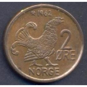 NORWAY 2 Ore 1962