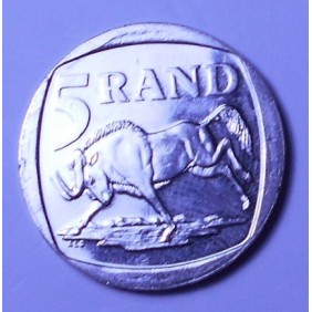 SOUTH AFRICA 5 Rand 2001