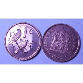 SOUTH AFRICA 1 Cent 1975