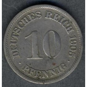 GERMANY EMPIRE 10 Pfennig...