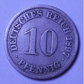 GERMANY EMPIRE 10 Pfennig...