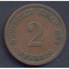 GERMANY EMPIRE 2 Pfennig...
