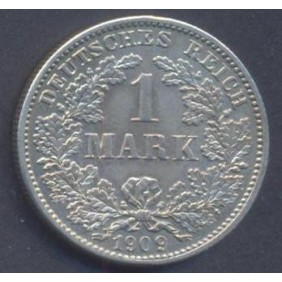 GERMANY EMPIRE 1 Mark 1909...