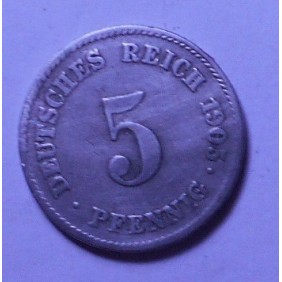 GERMANY EMPIRE 5 Pfennig...