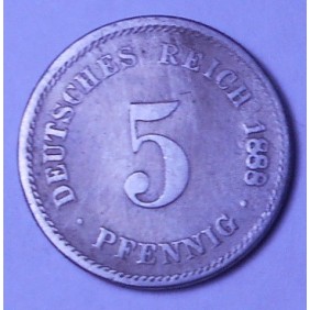 GERMANY EMPIRE 5 Pfennig...