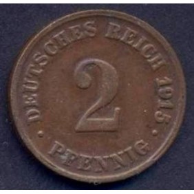 GERMANY EMPIRE 2 Pfennig...