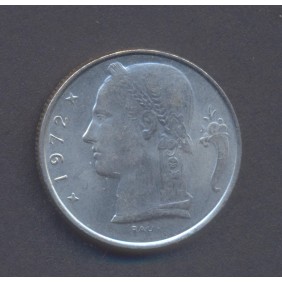 BELGIUM 5 Francs 1972 Belgie