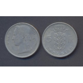 BELGIUM 5 Francs 1948 Belgie