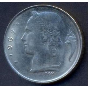 BELGIUM 1 Franc 1967 Belgie