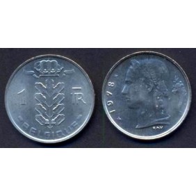 BELGIUM 1 Franc 1978 Belgique