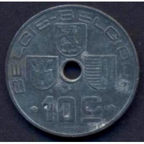 BELGIUM 10 Centimes 1945...