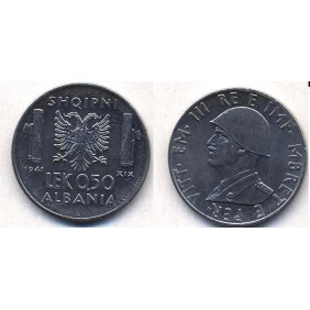 ALBANIA 0,50 Lek 1941