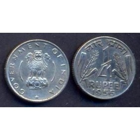 INDIA 1/4 Rupee 1955 C