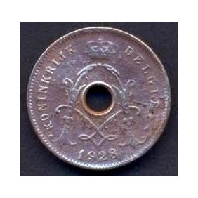 BELGIUM 5 Centimes 1928 Belgie