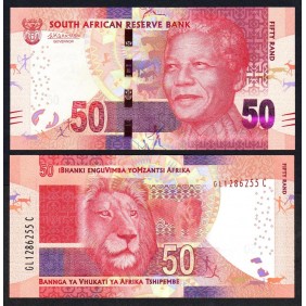 SOUTH AFRICA 50 Rand 2016