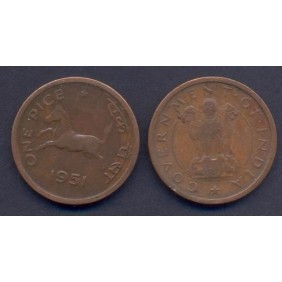 INDIA 1 Pice 1951 C