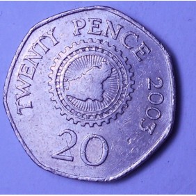 GUERNSEY 20 Pence 2003