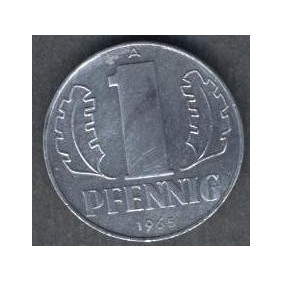 DDR 1 Pfennig 1965