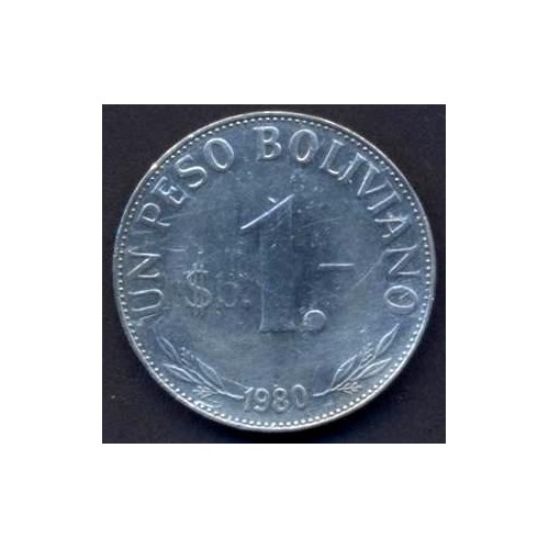 BOLIVIA 1 Peso Boliviano...