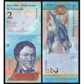 VENEZUELA 2 Bolivares 2013