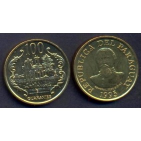 PARAGUAY 100 Guaranies 1995...