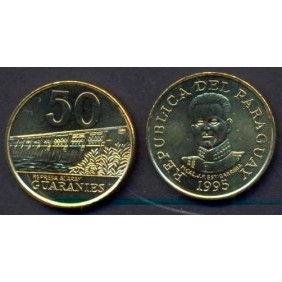 PARAGUAY 50 Guaranies 1995...