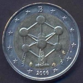 BELGIUM 2 Euro 2006 Atomo