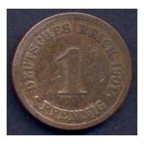 GERMANY EMPIRE 1 Pfennig...