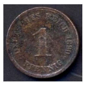 GERMANY EMPIRE 1 Pfennig...