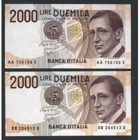 Serie Completa 2000 Lire...