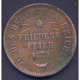 BADEN 1 Kreuzer 1871...