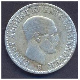 HANNOVER 1/12 Thaler 1850 B AG