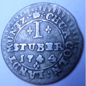 Cologne 1 Stuber 1744 AG