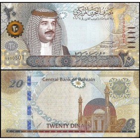 BAHRAIN 20 Dinars 2016